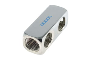 ANF Alphacool HF Anschlussterminal 5-Fach G1/4 IG - Chrome