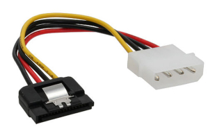 Cable de alimentación/SATA KAB InLine® interno Molex de 4 pines a SATA 15 cm