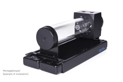 PUM Alphacool Core 200 Aurora Ausgleichsbehälter Acetal/Acryl mit VPP/D5 Apex PWM Pumpe