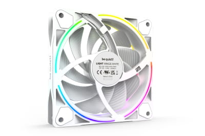 L12 be quiet!  LIGHT WINGS White 120mm PWM high-speed Triple Pack