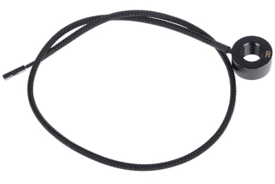 B-Ware Alphacool Eiszapfen Temperatursensor G1/4 IG/IG mit AG Adapter - Deep Black