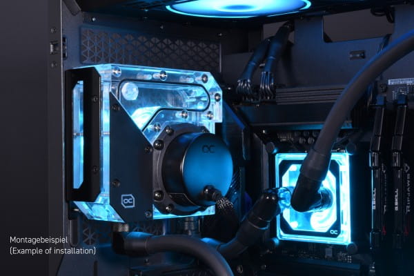 PUM Alphacool Rise Flat Reservoir DDC mit DDC310 Pumpe EOL