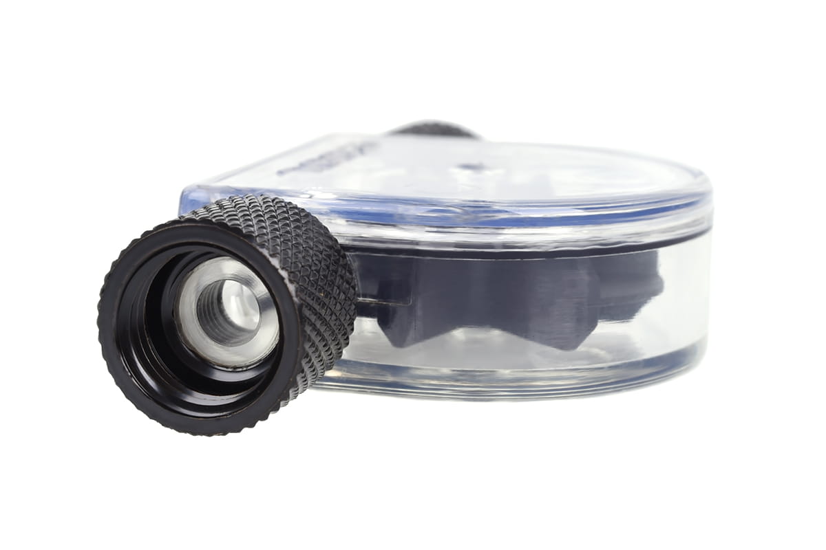 Filtro In Linea Alphacool Per Raffreddamento Ad Acqua – Acrilico/Acetale – G1/4'' – 48x20mm – Protezione Pompa