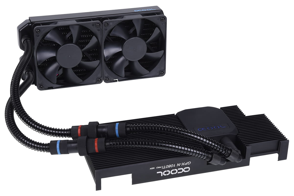 Alphacool Eiswolf 2 AIO - 360mm Radeon RX 6800/6800XT/6900 Reference デザイン ( AIO水冷キット) - パーツ