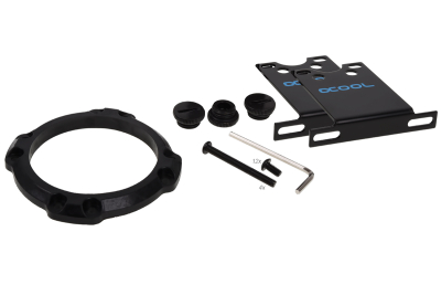 PUZ Alphacool Eisdecke D5 Aufsatz - Acryl G1/4 - (VPP755/VPP655/TPP644/MCP655) V.3