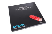 S16 Alphacool Schlauch AlphaTube HF 16/10 (3/8"ID) - UV Rot 3m (9,8ft) Retailbox 300cm