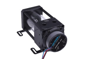 PUM Alphacool Eisbecher Aurora D5 Acetal/Glas - 150mm mit D5 VPP655 PWM Pumpe