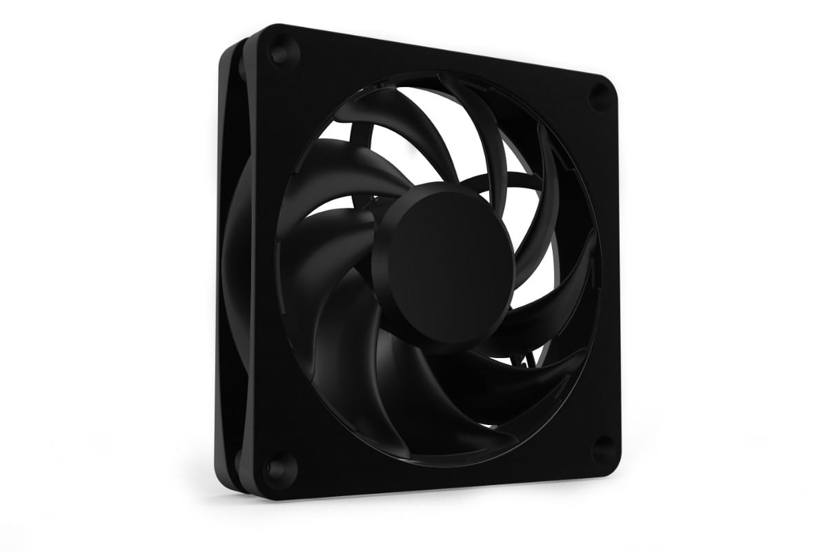 Alphacool Apex Stealth Metall Lüfter 2000rpm Matt Schwarz (120x120x...