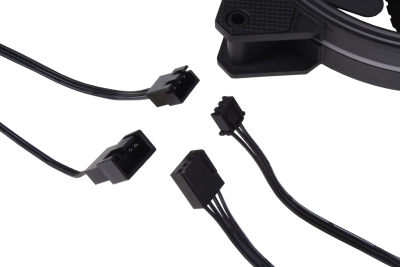 KAB Alphacool Eis-Matrix II - Adapter 5-Pin auf PWM + 5V Digital RGB (3pcs) je 20cm EOL