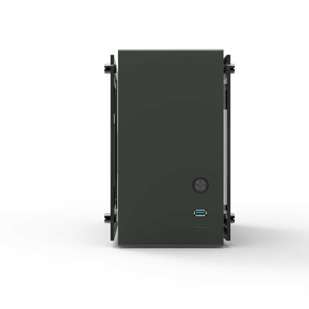 Zalman M2 PC-Gehäuse, Mini-ITX - Grau