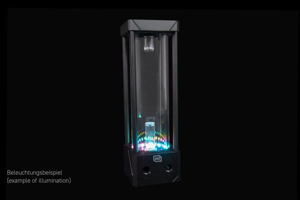 PUM Alphacool Eisbecher Aurora D5 Acetal/Glas - 250mm inkl. Alphacool VPP Apex