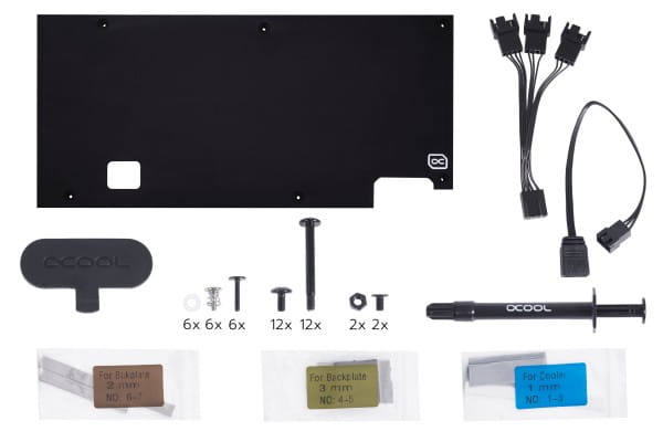 KOI Alphacool Eiswolf 2 AIO - 360mm Radeon RX 6800/6800XT Strix/TUF with Backplate EOL