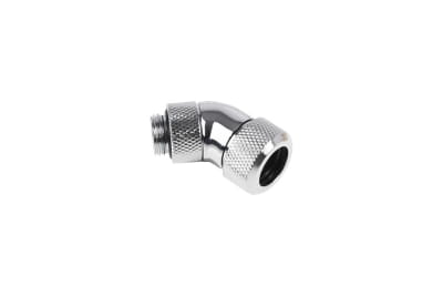 ANS Alphacool Eiszapfen 13mm HardTube Anschraubtülle 45° drehbar G1/4 - Chrome PHT EOL ANS Alphacool Eiszapfen 13mm HardTube Anschraubtülle 45° drehbar G1/4 - Chrome PHT EOL