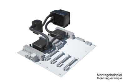 SVK Alphacool ES 3U - 1x 92 / 2x Eisbaer LT / Eisstation 80 DC-LT 3600rpm SVK Alphacool ES 3U - 1x 92 / 2x Eisbaer LT / Eisstation 80 DC-LT 3600rpm