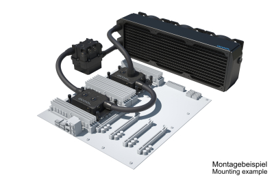 SVK Alphacool ES Pro 4U - 3 x 120 UT / 2x XPX Pro 1U / Reservoir 2U - DDC310 SVK Alphacool ES Pro 4U - 3 x 120 UT / 2x XPX Pro 1U / Reservoir 2U - DDC310