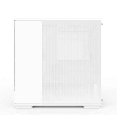 GHE Zalman P10 micro-ATX Gehäuse Tempered Glass Panoramic View - Weiß