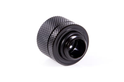 ANS Alphacool Eiszapfen 14mm HardTube Anschraubtülle G1/4  - Deep Black