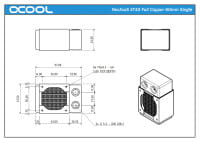 RAD Alphacool NexXxoS XT45 Full Copper 60mm Single Radiator