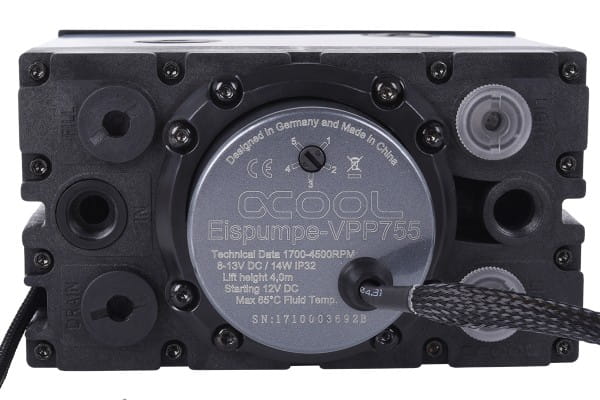 PUM Alphacool Eisfach - Single Laing D5 mit VPP/D5 Apex PWM Pumpe
