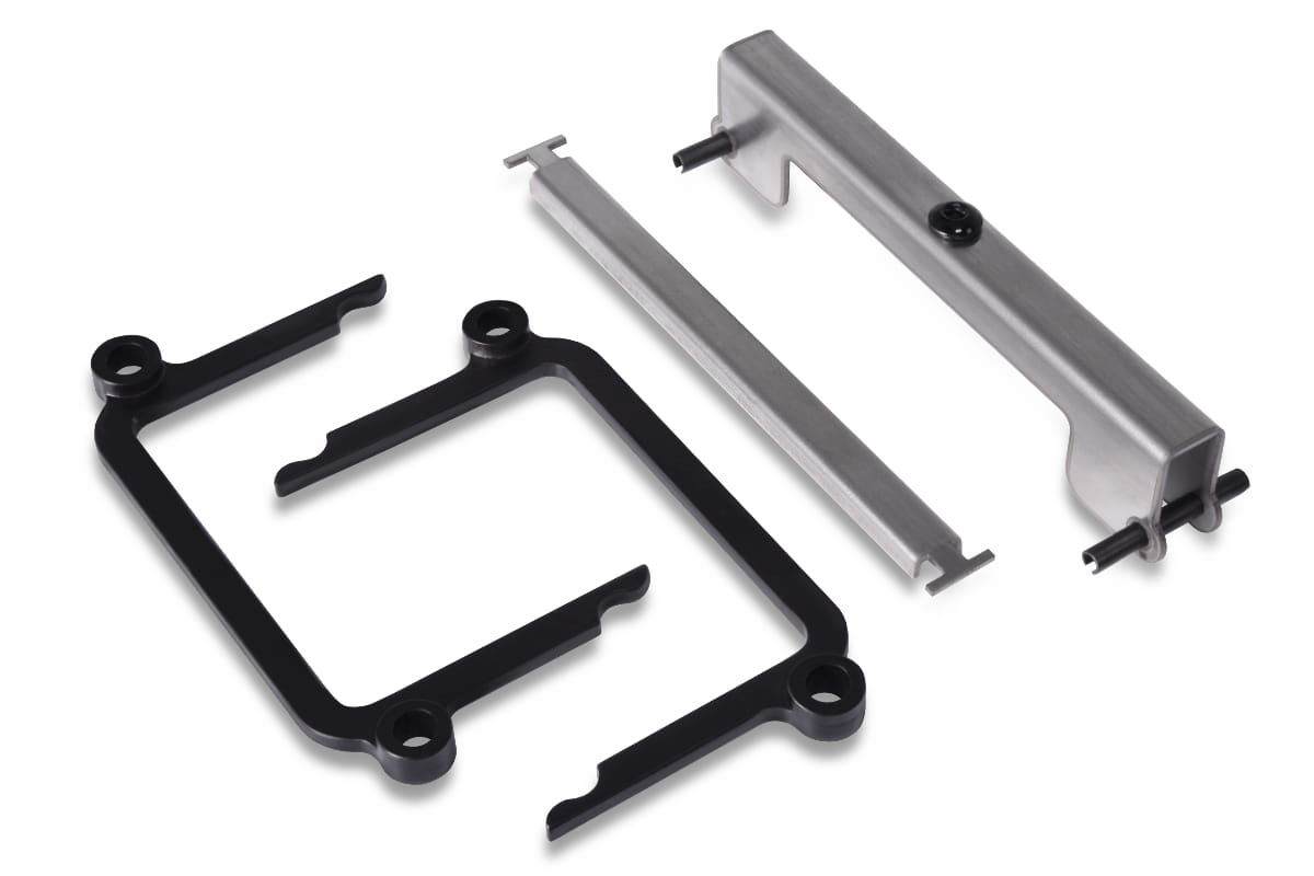 Water cooler mounting frame for IBM Power9 Alphacool