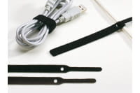 MKA Label The Cable Klettkabelbinder LTC BASIC STRAPS, 10 Stk, schwarz EOL