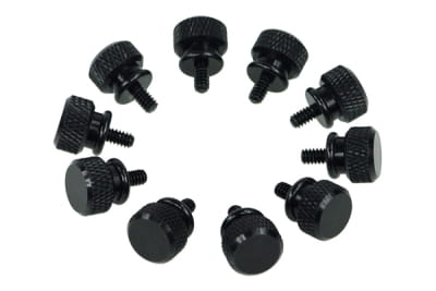 GHZ Thumbscrews Gehäuse schwarz Bigpack (10 Stück)