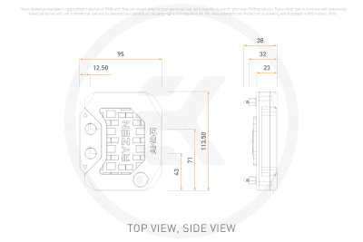WAC B-Ware EK Water Blocks EK-Quantum Velocity2 Direct Die D-RGB - AMD Ryzen Signature Edition