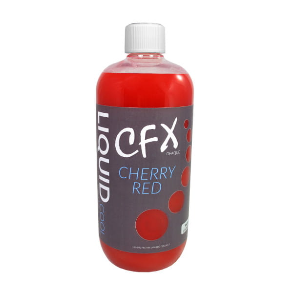 WAZ Liquid.cool CFX Fertiggemisch Opaque Performance Kühlflüssigkeit - Cherry Red 1000ml