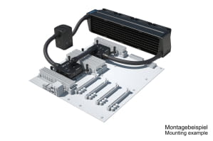 SVK Alphacool ES 2U - 4 x 80 / 2x XPX 1U / Eisstation 80 DC-LT 3600rpm