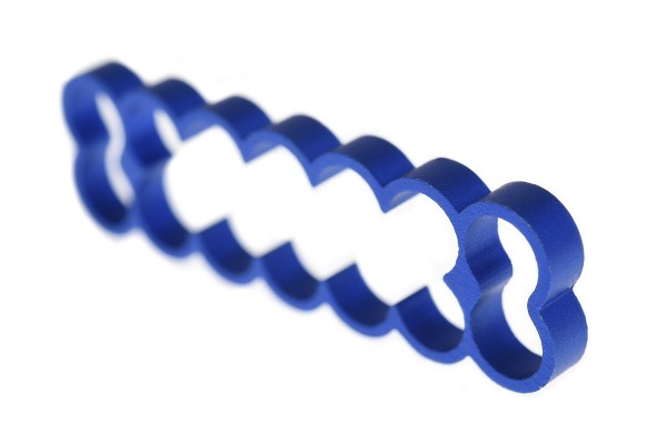 KAB Alphacool Eiskamm Alu X14 - 4mm blue - 4 Stück PHT EOL