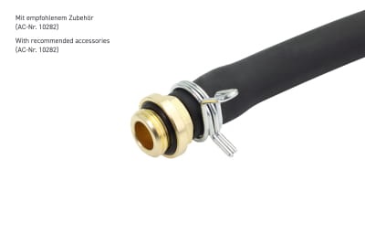 ANT Alphacool ES 2xMCX Verteiler für 12.7/7.6mm mit barbed Anschluss Messing