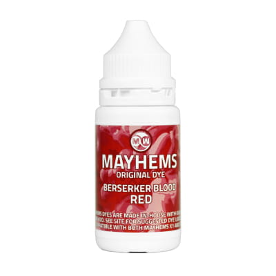 WAZ Mayhems Dye Original Series 15 ml - Berserker Blood Red