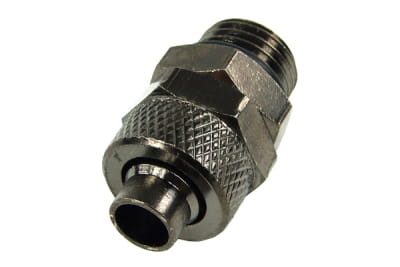 ANS 10/8mm (8x1mm) Anschraubtülle G1/4 - black nickel ANS 10/8mm (8x1mm) Anschraubtülle G1/4 - black nickel