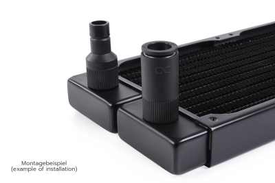 ANK Alphacool ES Schnellverschlusskupplungsset G1/4 AG/AG - PushIn Industry Version