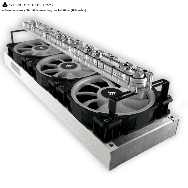 AGB Stealkey Customs CubeTube Distroplate 360 mm - Acryl