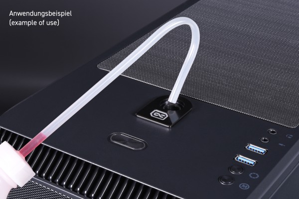 ANS Alphacool Apex Fillport - schwarz