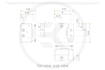 WAC EK Water Blocks EK-Quantum Velocity2 DDC 4.2 PWM D-RGB - 1700/1851 Nickel + Plexi