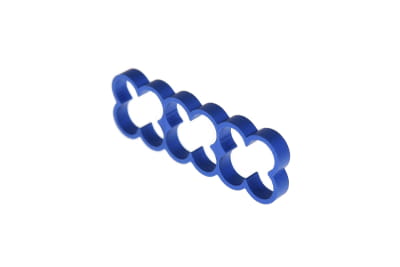 KAB Alphacool Eiskamm Alu X12 - 4mm blue - 4 Stück PHT EOL