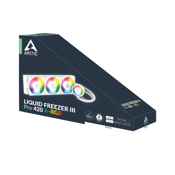 KOI Arctic Liquid Freezer III Pro 420 A-RGB (White)