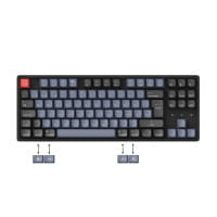 TAT Keychron K8 Pro Wireless Mechanische Tastatur - Gateron G Pro Brown - RGB - Hot Swap - DE Layout - Aluminium