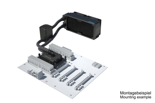 SVK Alphacool ES Pro 3U - 2x 92 / XPX Pro 1U  / Eisstation 80 DC-LT 3600rpm