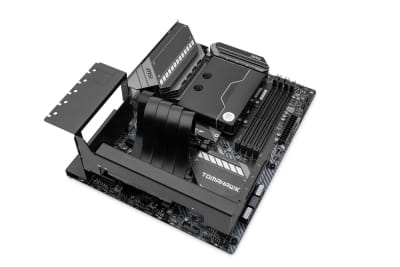 KAB EK Water Blocks EK-Loop Vertical GPU Holder EVO - Gen4 Riser (shifted)