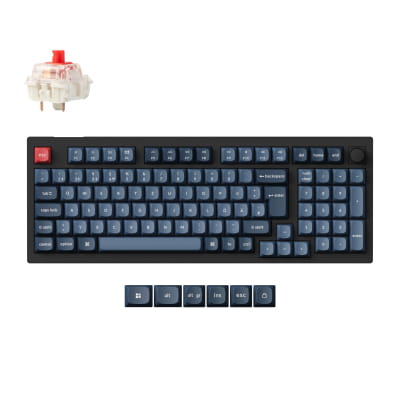 TAT Keychron V5 Max (DE-Layout, Gateron Jupiter Red, Hot-Swap, RGB) TAT Keychron V5 Max (DE-Layout, Gateron Jupiter Red, Hot-Swap, RGB)
