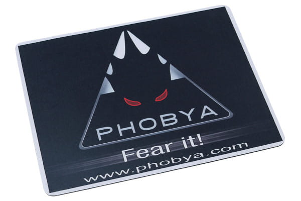 MAU Phobya Mousepad Black - 20x25cm EOL