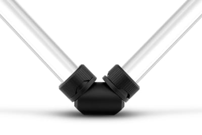 ANS EK Water Blocks EK-Quantum Torque Static FF 90° - Black