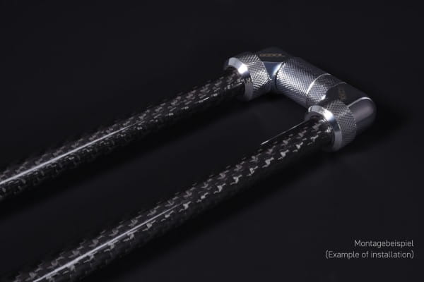 S13 Alphacool Carbon HardTube 13mm 4x 80cm EOL