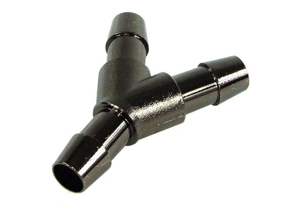 ANT 10mm (3/8") Y Schlauchverbinder - Messing - black nickel