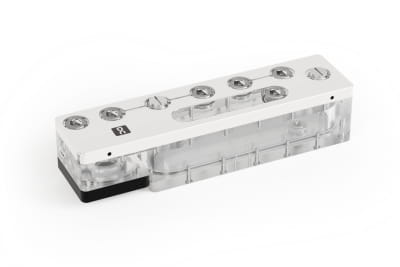 AGB Alphacool Apex Distro Plate North XL D5/DDC White