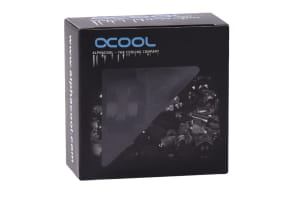 ANS Alphacool Eiszapfen PRO 16mm HardTube Fitting G1/4 - Deep Black