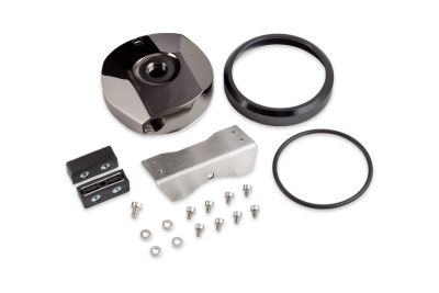 PUZ Aquacomputer ULTITOP D5 MIRROR BLACK Pumpenadapter für D5-Pumpen, G1/4